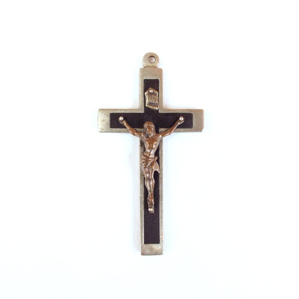 Crucifix Pendant, Religious Jewellery, INRI Cross, Christian Cross, Crucifixion Cross, Jewelry Making Supplies, Gothic Chain Accessory
