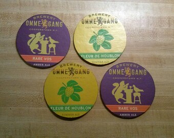 Ommegang Abbey Ale Upcycled Craft Candles