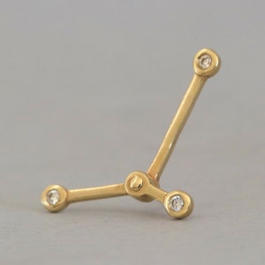 コンクピアス、14Kゴールド軟骨ピアス、ヘリックススタッドピアス、多目的バーピアス、調節可能な14Kゴールドピアス