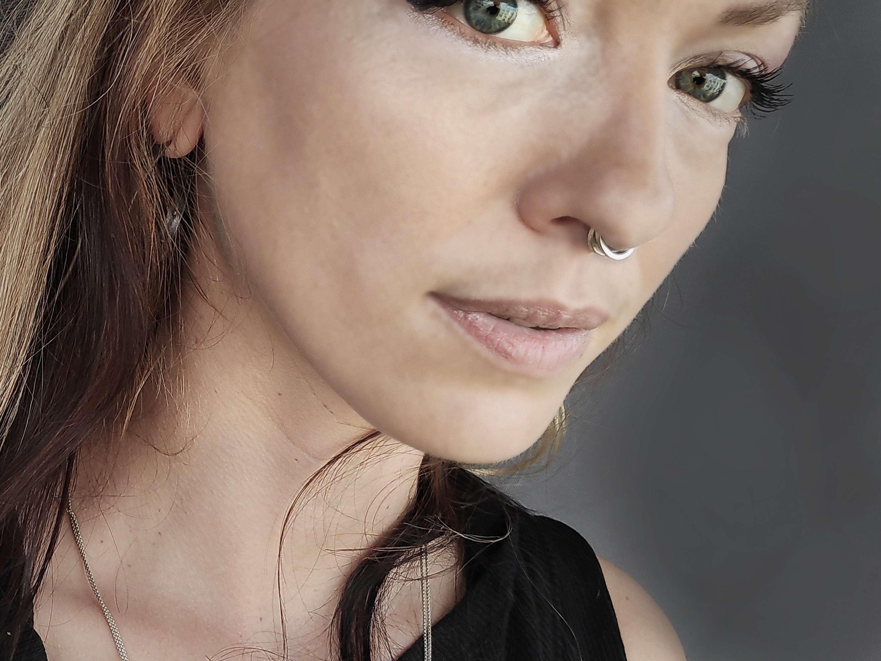 Piercing Septum Clicker Argento Tribale Clicker - Foto 5