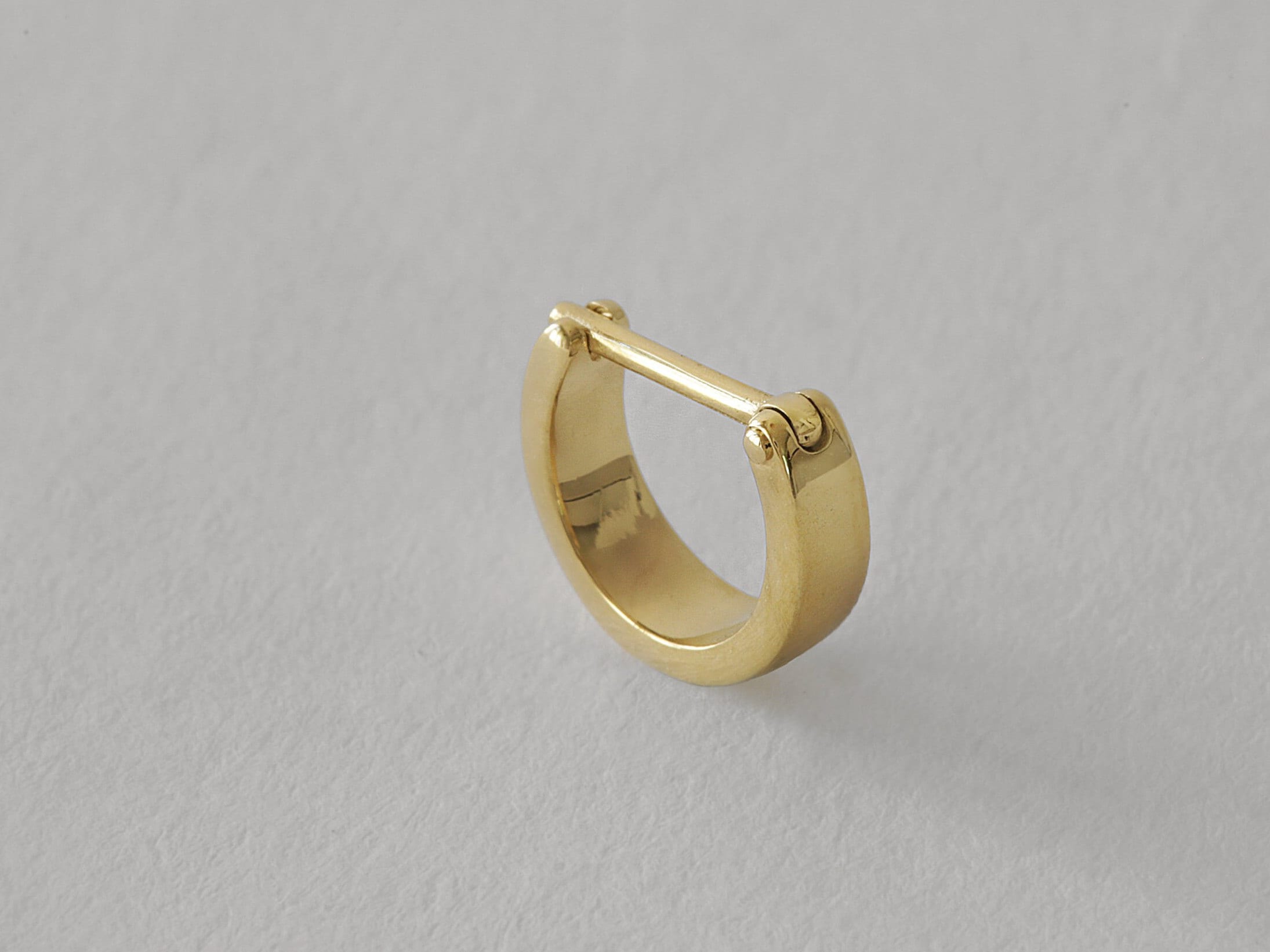 Anello In Oro 14K Per Piercing Jewseen - Clicker Per Setto, Naso, Cartilagine, Con Zirconia, Misure 6/8/10 Mm