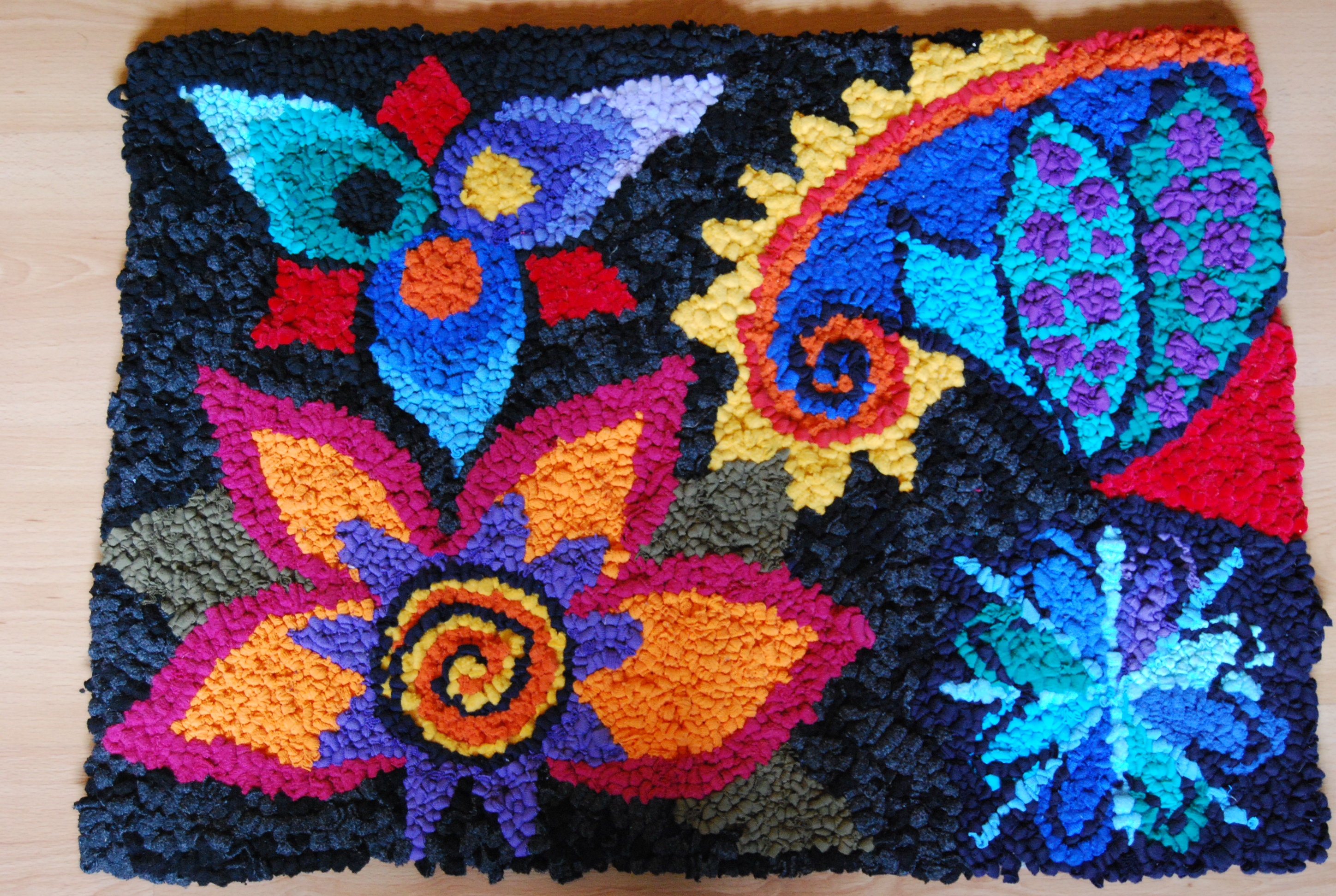 Traditional Rug Hooking Kit Etsy