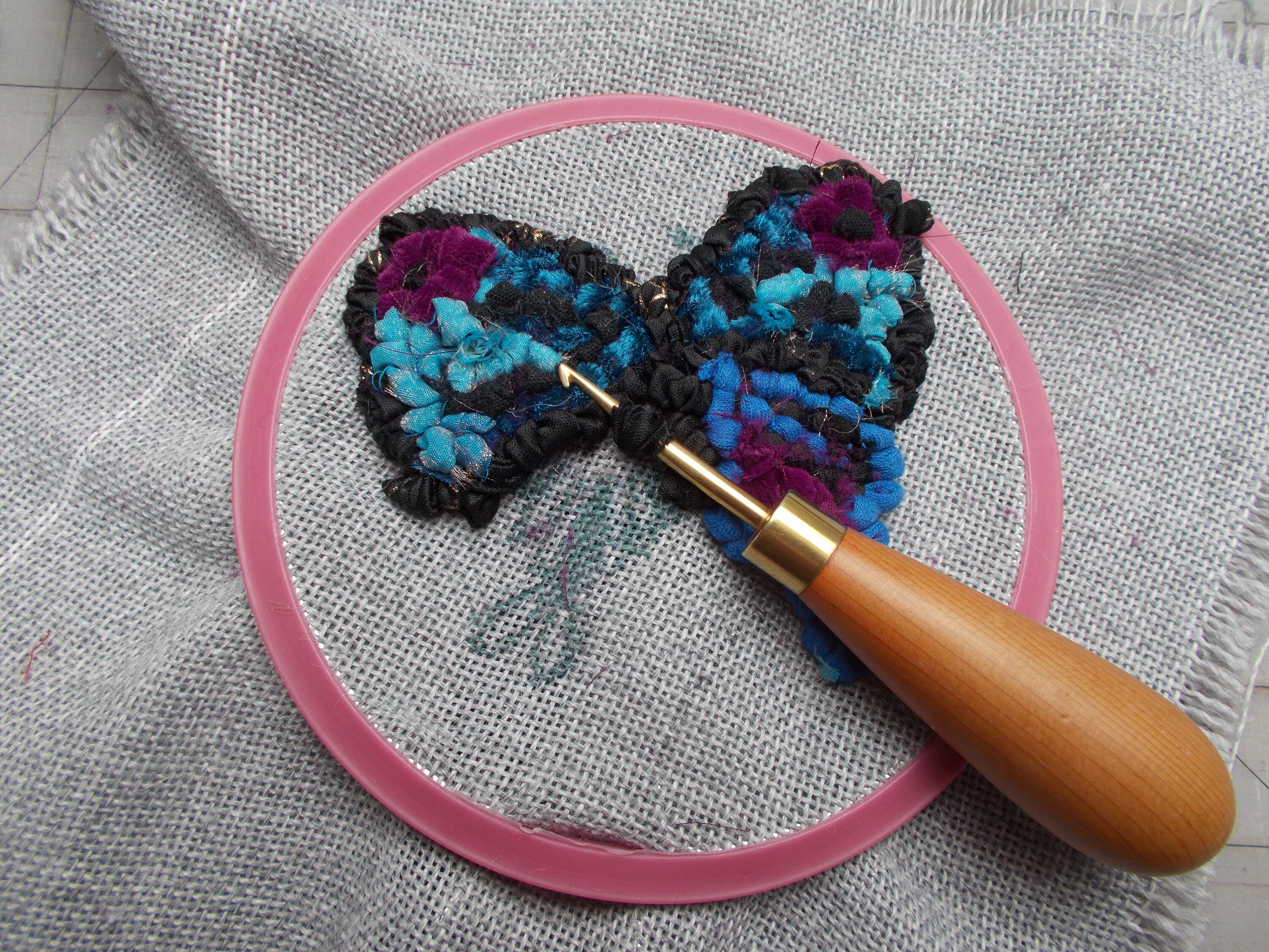 Fine Rug Hooking Kit Etsy UK