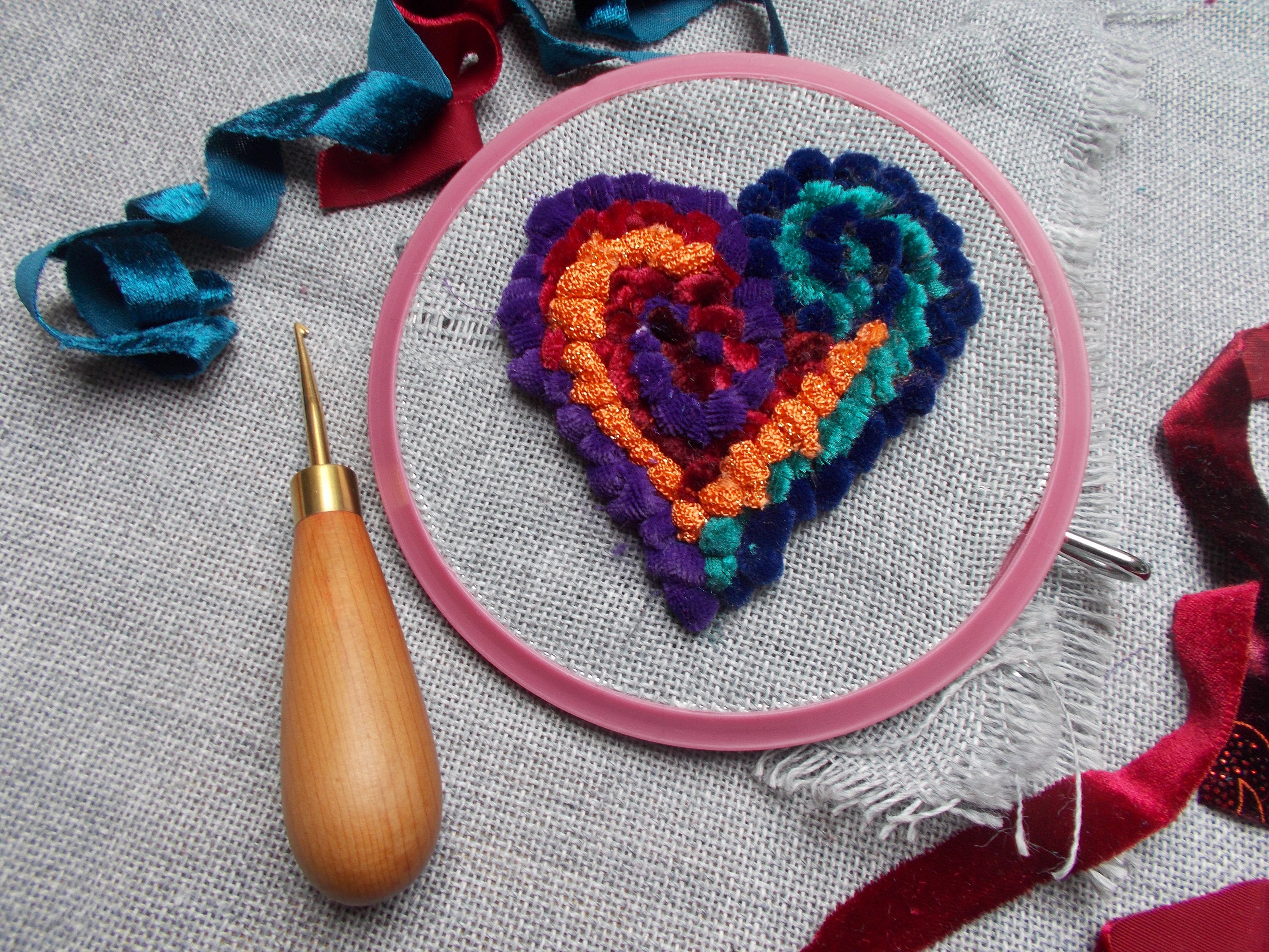 Fine Rug Hooking Kit Etsy