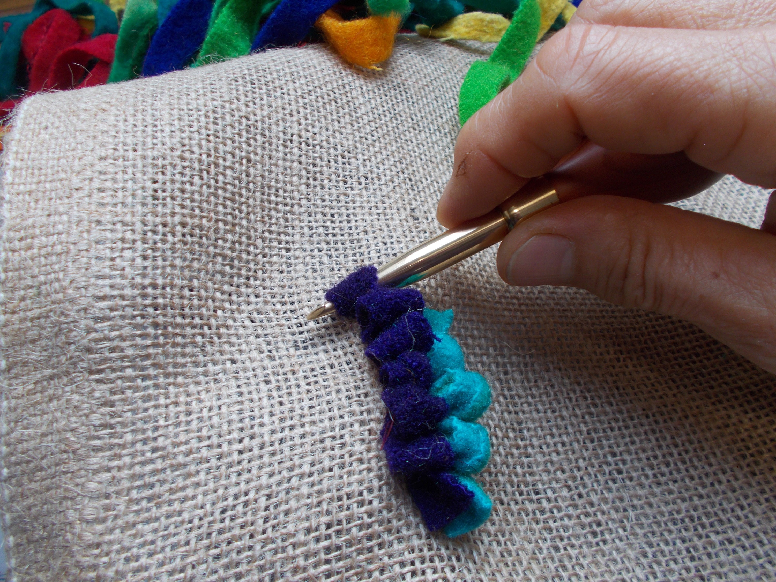 Traditional Rug Hooking Kit Etsy