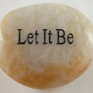 Engraved River Rock Word Stones Single Words, Sold Individually image 9