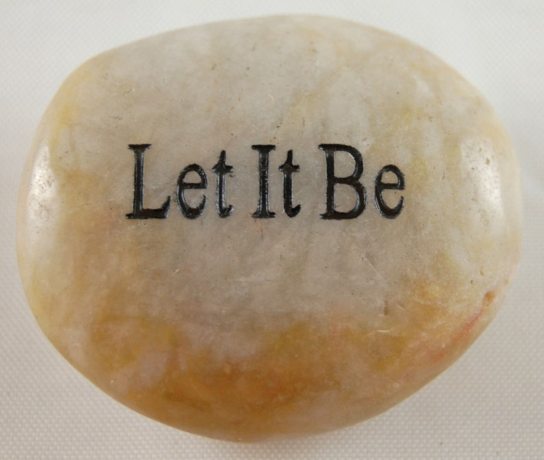 Engraved River Rock Word Stones Single Words, Sold Individually image 9