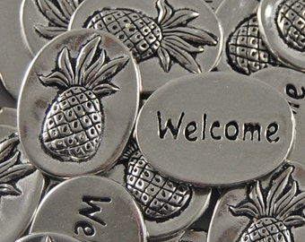 Pineapple Welcome Inspiration Coins - SET OF 10