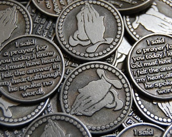 I Said a Prayer for You Pocket Tokens - SET OF 10