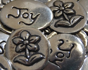 Monete di ispirazione Flower Joy - SET DA 10