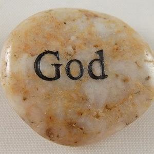 Engraved River Rock Word Stones Single Words, Sold Individually image 7