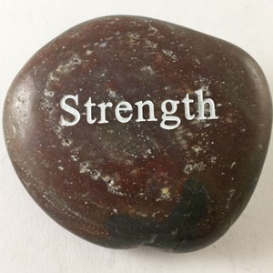 Engraved River Rock Word Stones Single Words, Sold Individually image 3