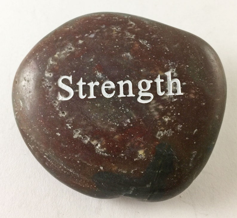 Engraved River Rock Word Stones Single Words, Sold Individually image 3