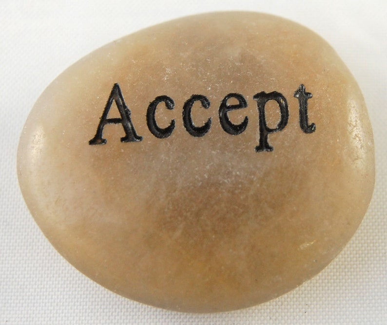 Engraved River Rock Word Stones Single Words, Sold Individually image 2