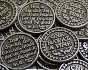 One Day at a Time Pocket Tokens - SET OF 10