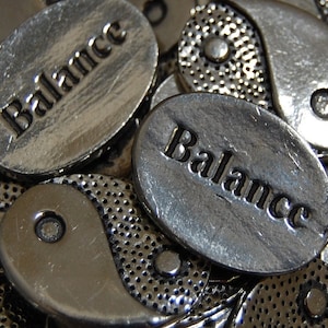 Yin Yang Balance Inspiration Coins - SET OF 10