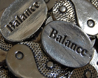 Inspiratiemunten Yin Yang Balans - SET VAN 10