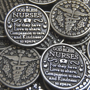 God Bless Nurses-zakmunten - SET VAN 10
