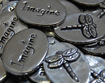 Dragonfly Imagine Inspiration Coins - SET OF 10