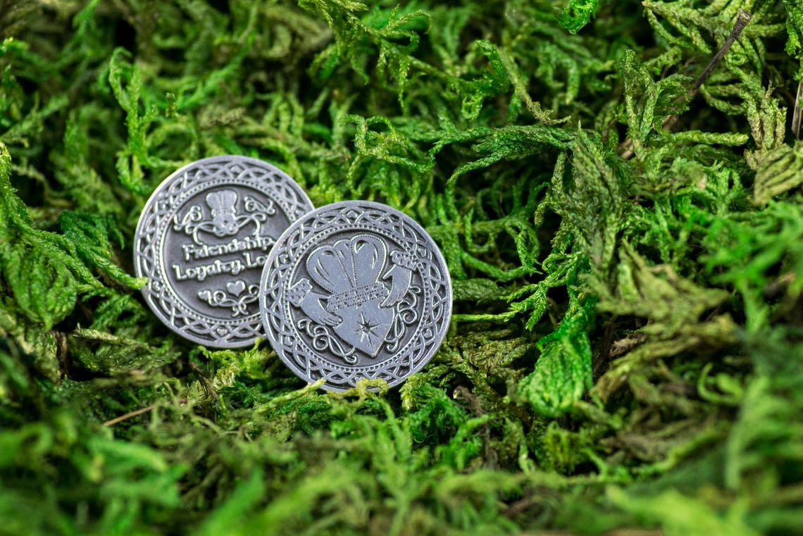Friendship Loyalty Love Pocket Tokens - SET OF 10 - Etsy
