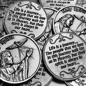 Holy Spirit Life is a Journey Pocket Tokens - SET OF 10