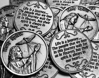 Holy Spirit Life is a Journey Pocket Tokens - SET OF 10