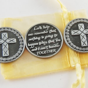 3er Set Herr hilf mir, erinnere dich Taschentoken mit Organzabeutel