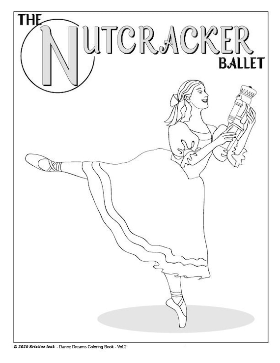 Nutcracker Clara Coloring Pages