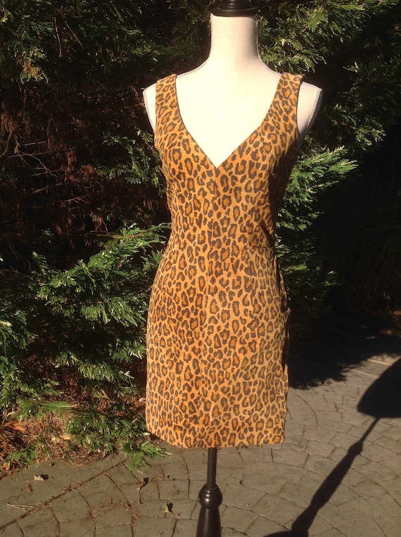 North Beach Leather Michael Hoban Mini Dress