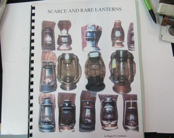 Vintage Lantern Identification Booklet - Scarce and Rare Lanterns by Roger W Cowburn