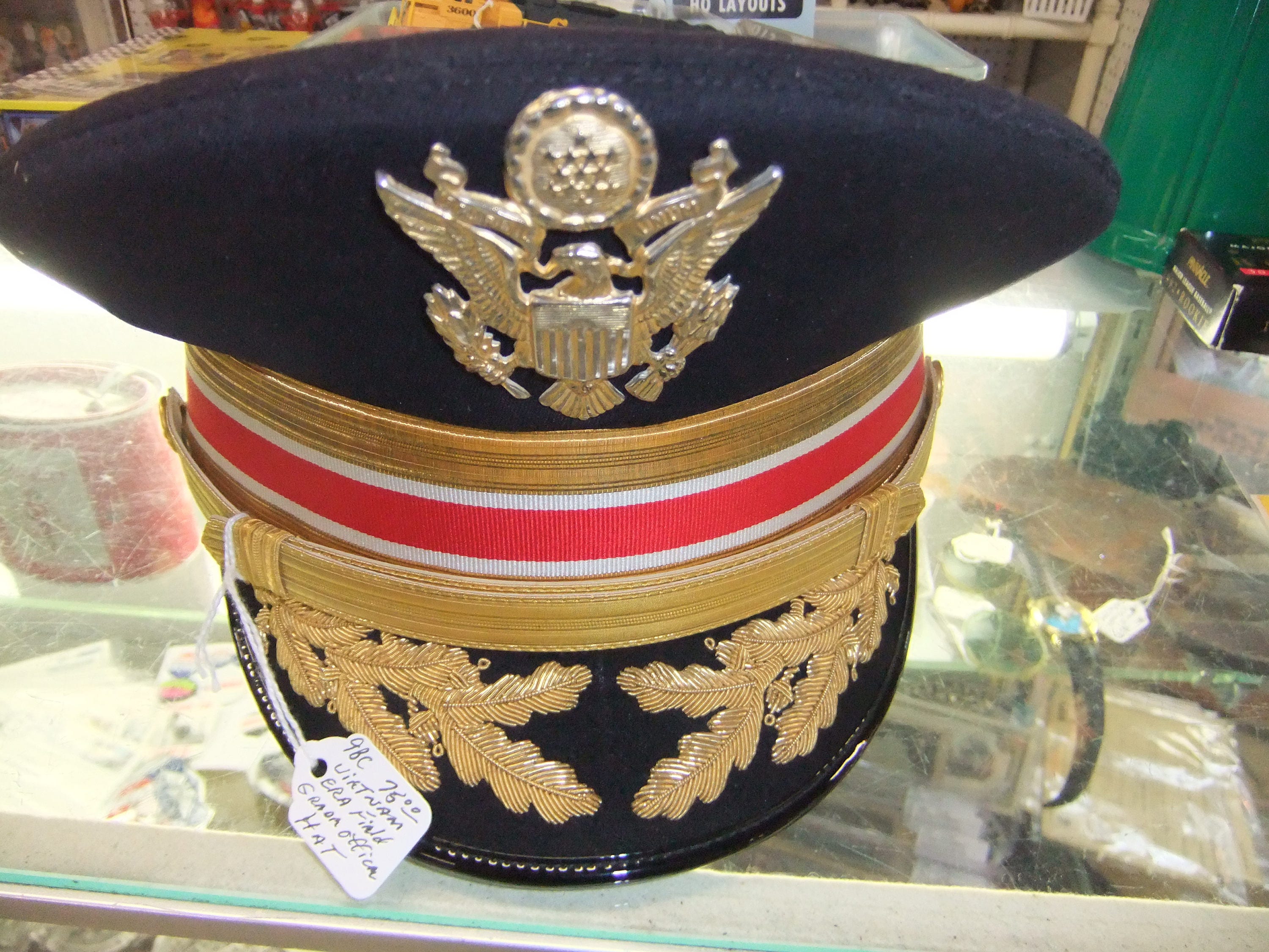 Vintage U S Army Viet Nam Era Field Grade Officer Hat