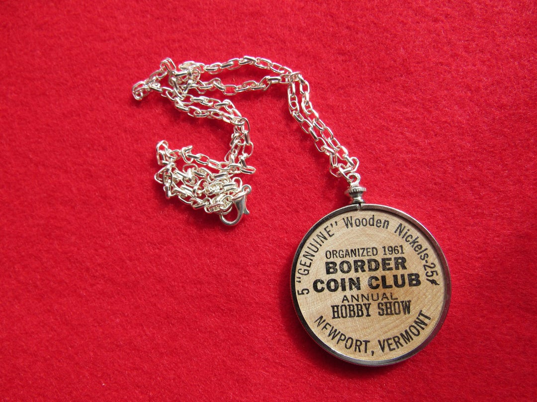 Coin Bezel Handcrafted Coin Club Woodin Nickel Coin Bezel - Etsy