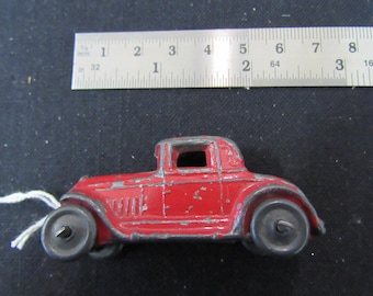 Barclay Diecast Vintage Barclay Diecast 1931 2 Door Coupe Red