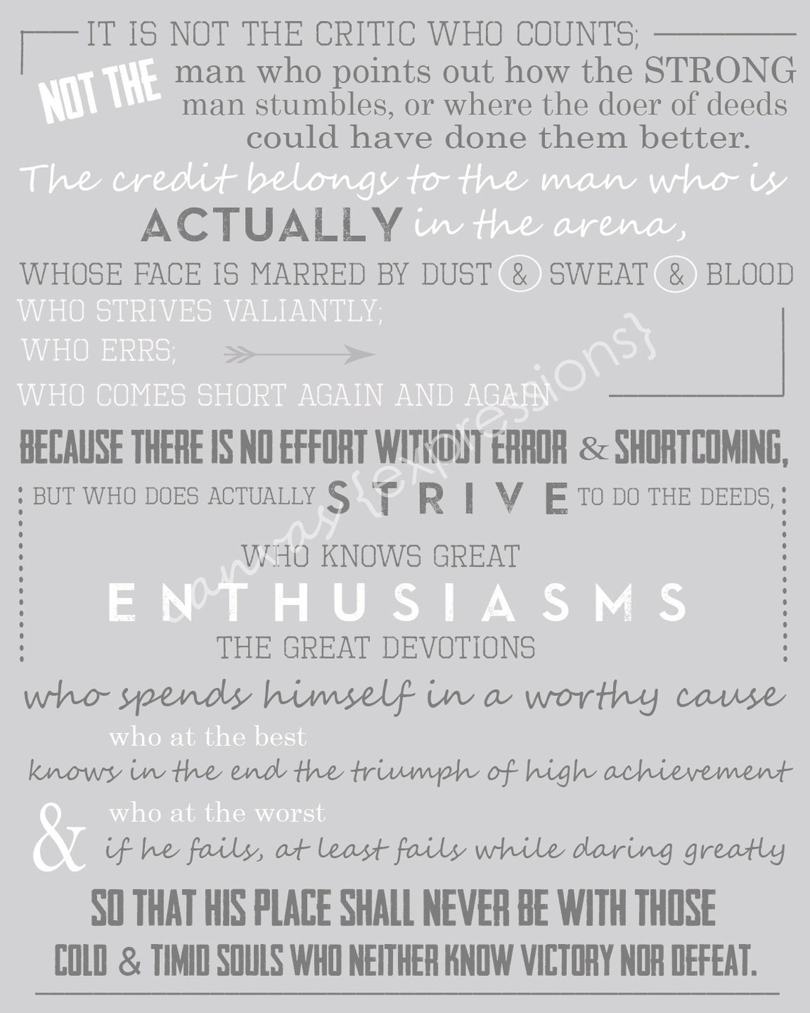 Custom Quote Canvas Wall Art Quote for Home Inspirational Etsy