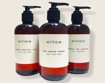 Organic Castile Hand & Body Wash, Kelp Extract, Essential Oils, 500ml