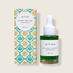 Organic Clear Skin Serum with Watermelon, Nettle and Yarrow, Oily/Problematic Skin