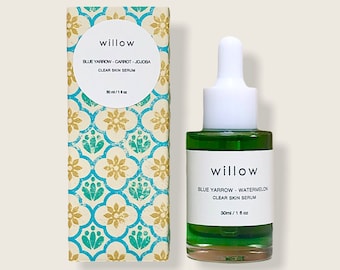 Organic Clear Skin Serum with Watermelon, Nettle and Yarrow, Oily/Problematic Skin