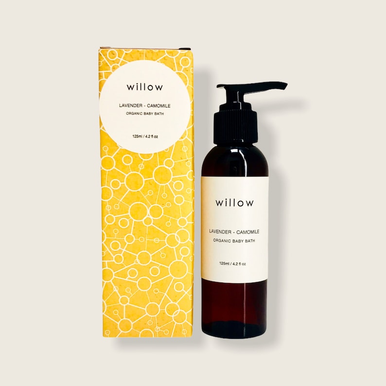 Jabón de baño orgánico para bebés, de Castilla y aceite de oliva, suave para pieles sensibles. Dos tamaños. 125ml/with gift box