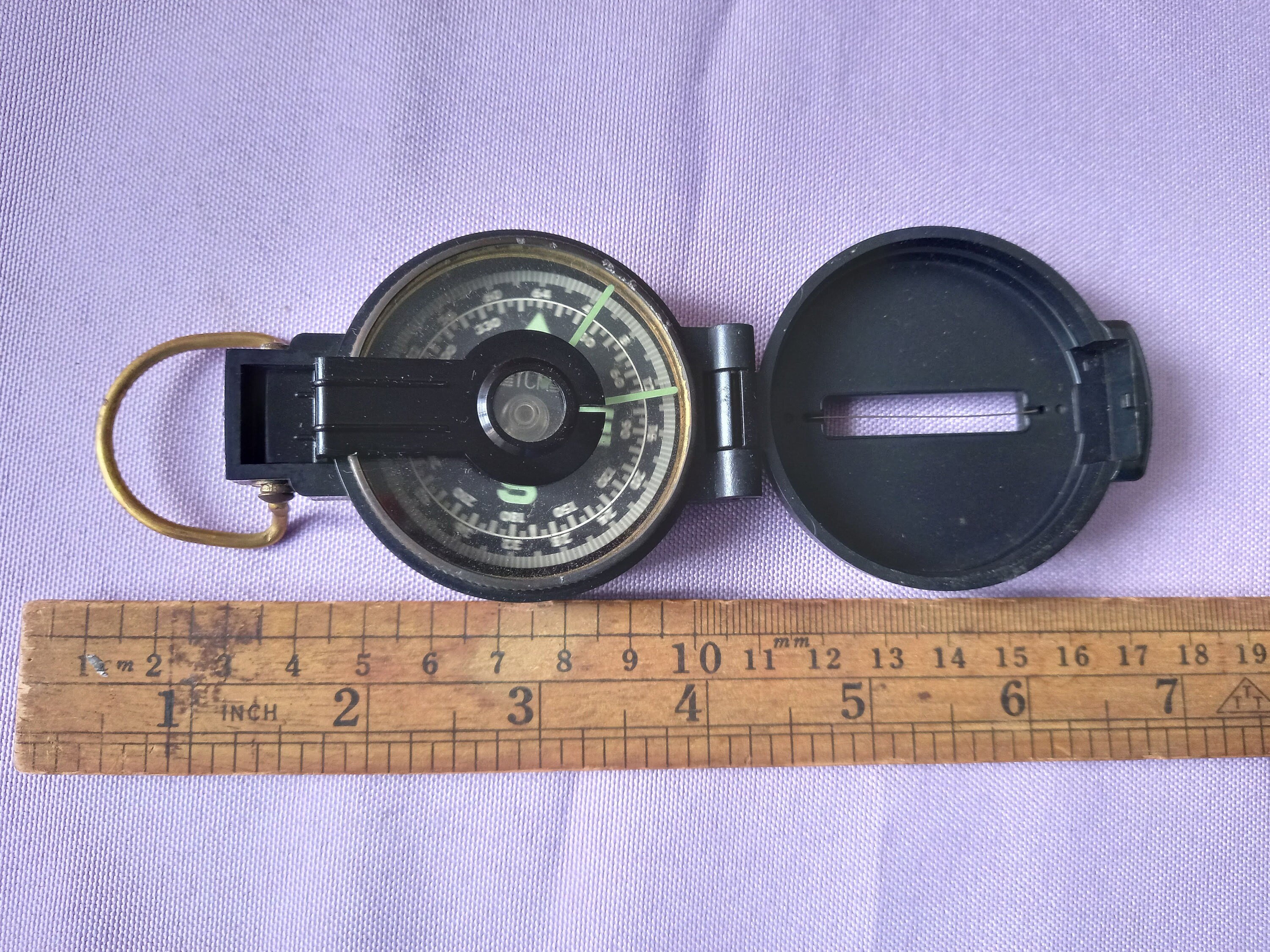 Vintage Engineer Lensatic Compass JAPAN YCM Etsy