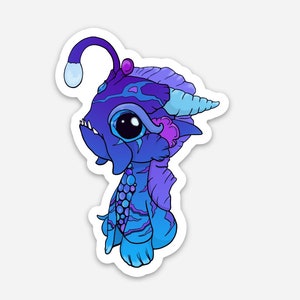 Angler Dragon Sticker 3-pack