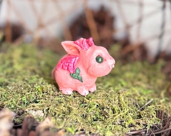 Pink and Green Spring Wolpertinger