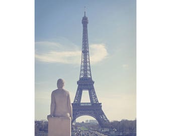 Eiffel Tower Photo - Photography of the Eiffel Tower in the City of Paris, France.