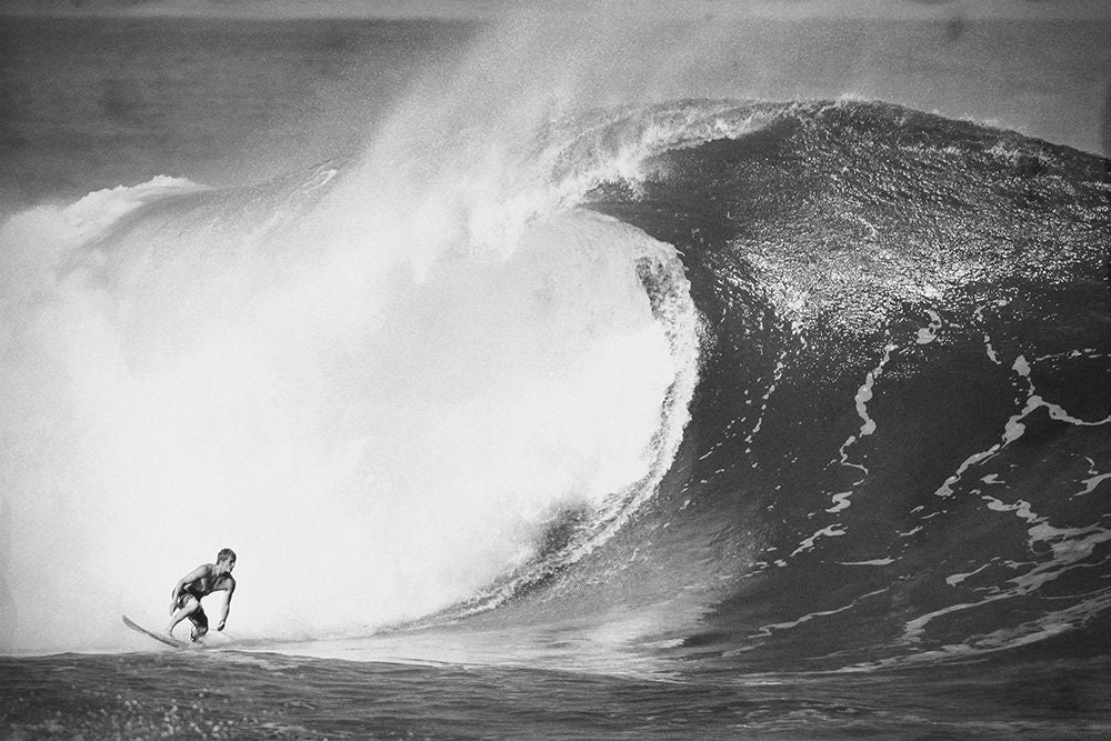 Black and White Vintage Surf Photography Surfer Surfing a Etsy Hong Kong