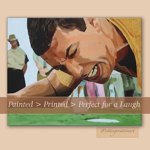 Happy Gilmore | Unframed | Hand-painted