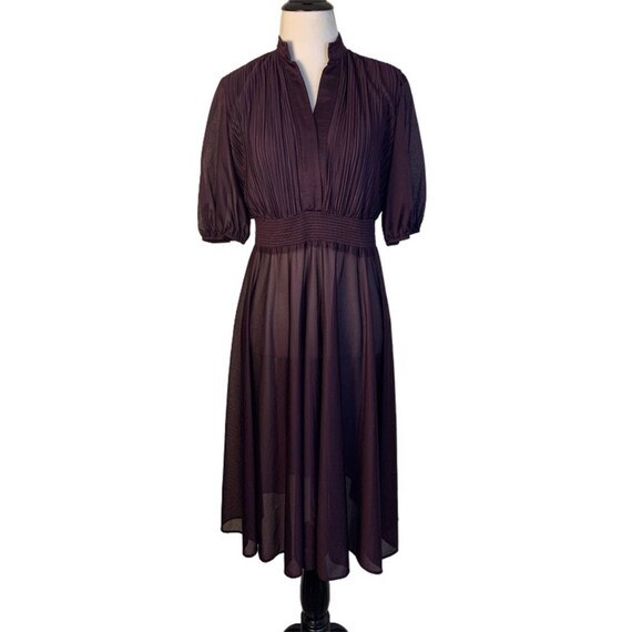 Vintage Samuel Blue Sheer Bottom Dress - Gem