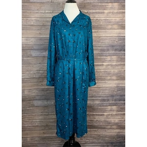 Vintage Nancy Frock Printed Dress