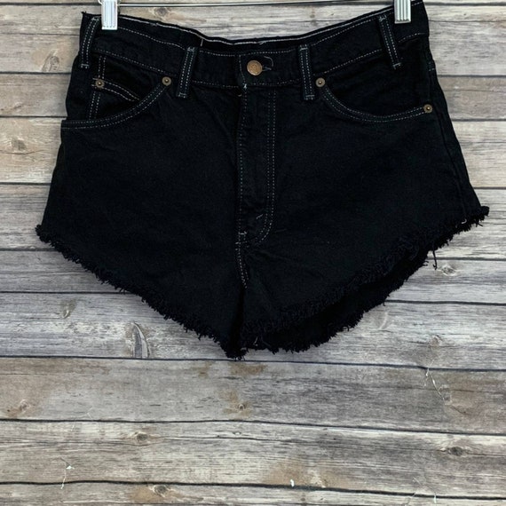 Vintage Levi's Orange Tab Black Shorts