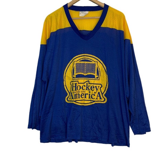 Vintage Hockey North America Jersey Etsy