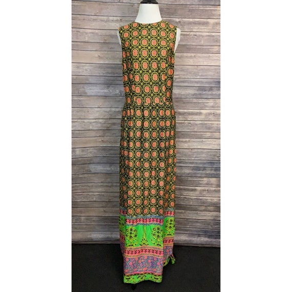 Vintage Ruth Walter Sleeveless Maxi Dress