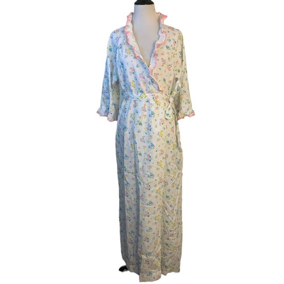 Vintage Barbizon Floral Robe